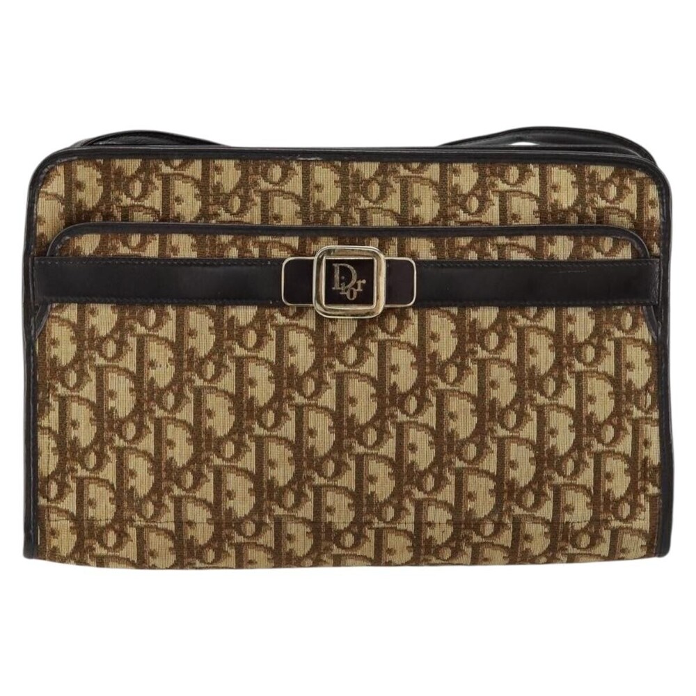 Christian Dior Trotter shoulder Canvas